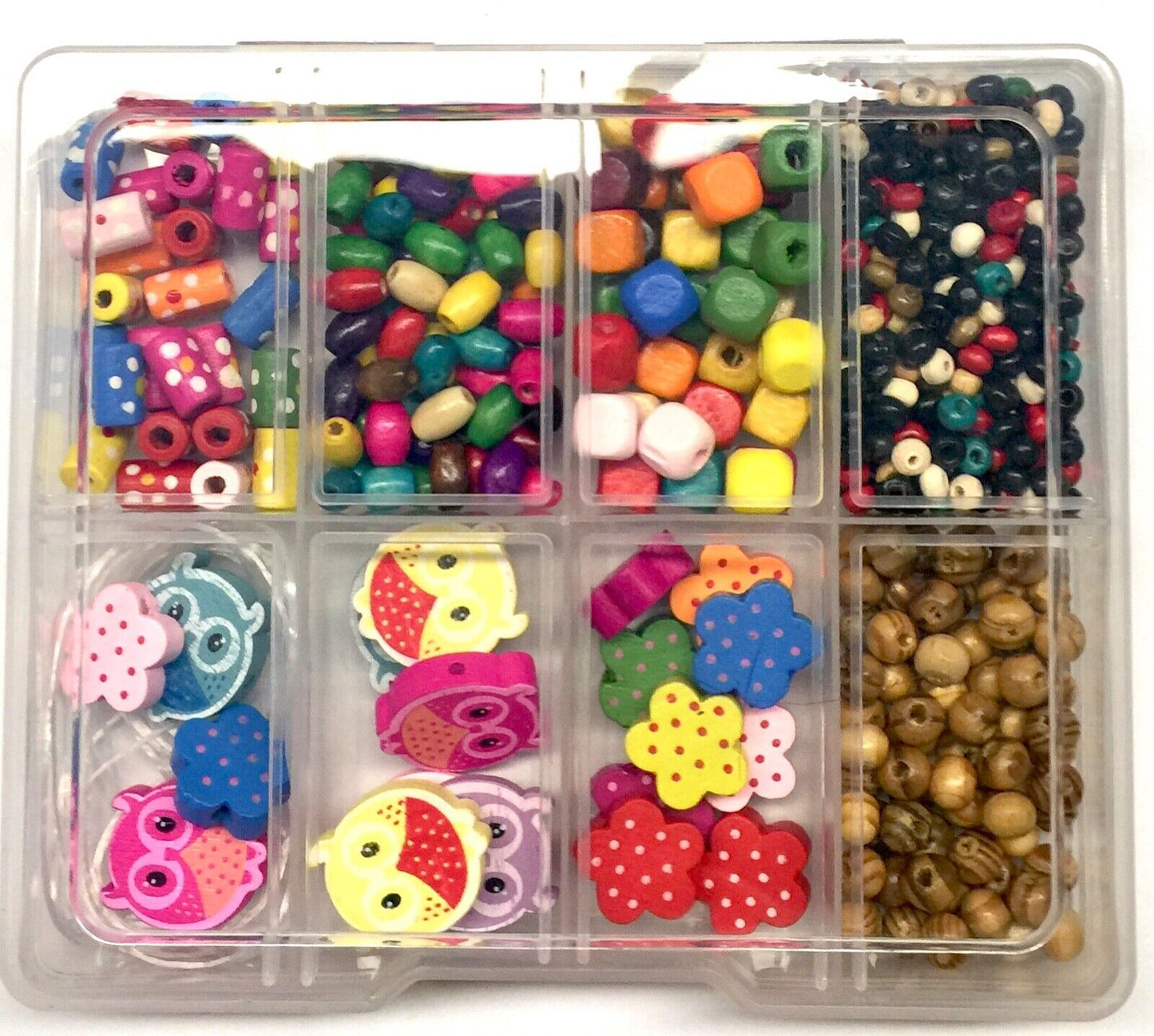 Wooden Beads DIY Jewellery Making Kit - Choose Your Charms