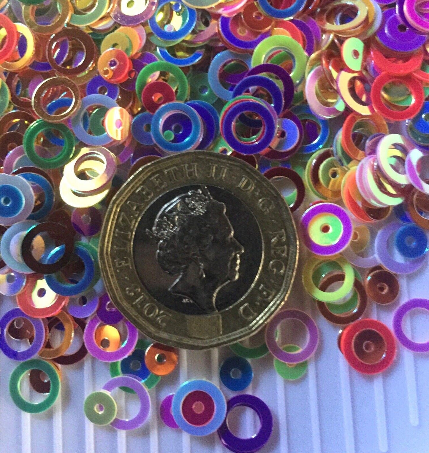 10g Multi Style Multicolour Tiny Sequins for Shaker Cards Making & Other Crafts