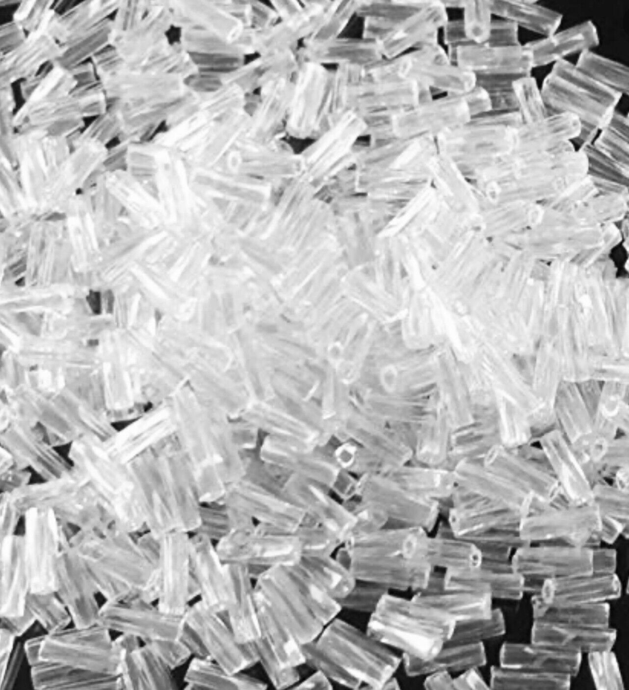 650+ Twisted Spiral 6mm Bugle Tube Glass Seed Beads - Pick Your Colour