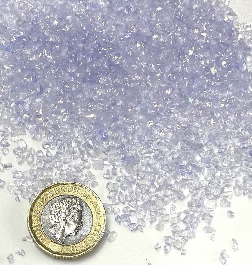25g Crushed Electroplated Tiny Glass Rhinestone Chips for 3D Nail Art Decoration