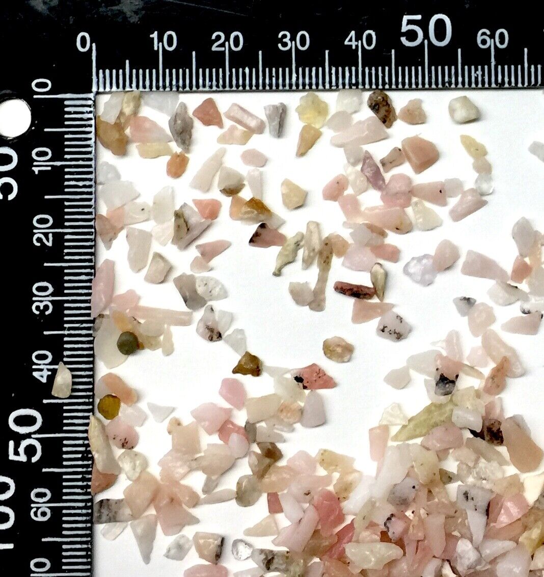 25g Natural Semi Precious Gemstone Crystal Tiny Chips Nuggets 2mm-6mm