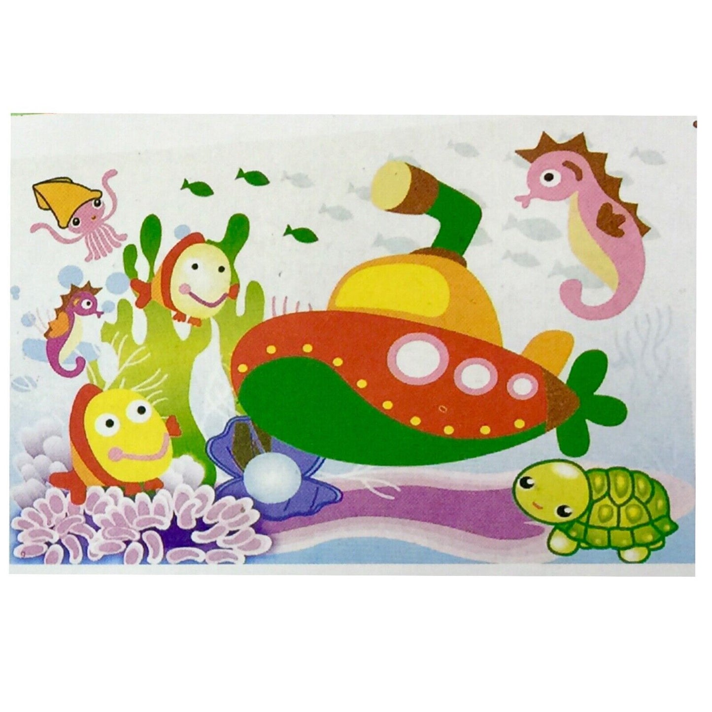 Fun Sticker Foam Picture Craft Kit - 2x Design to Choose