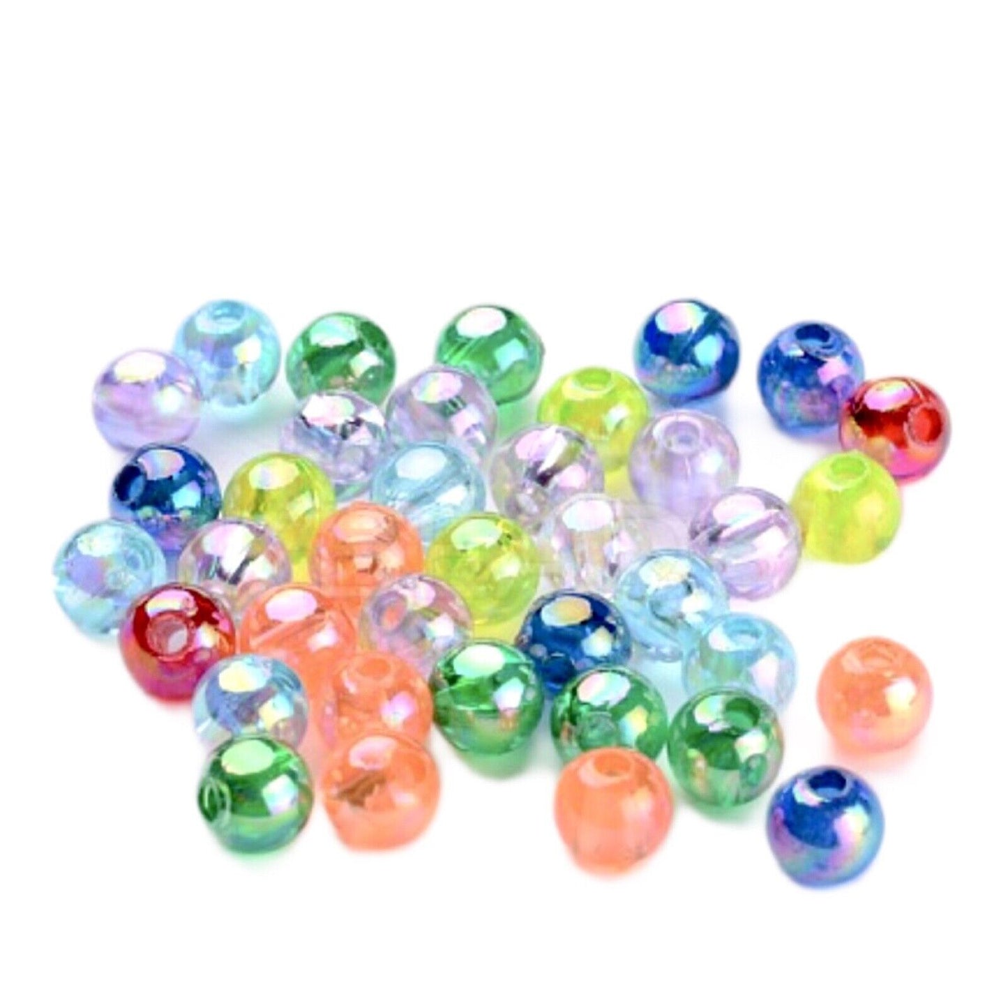 1000x Tiny 3mm Acrylic Faux Pearl Beads for Jewellery Making - Pick Your Colour