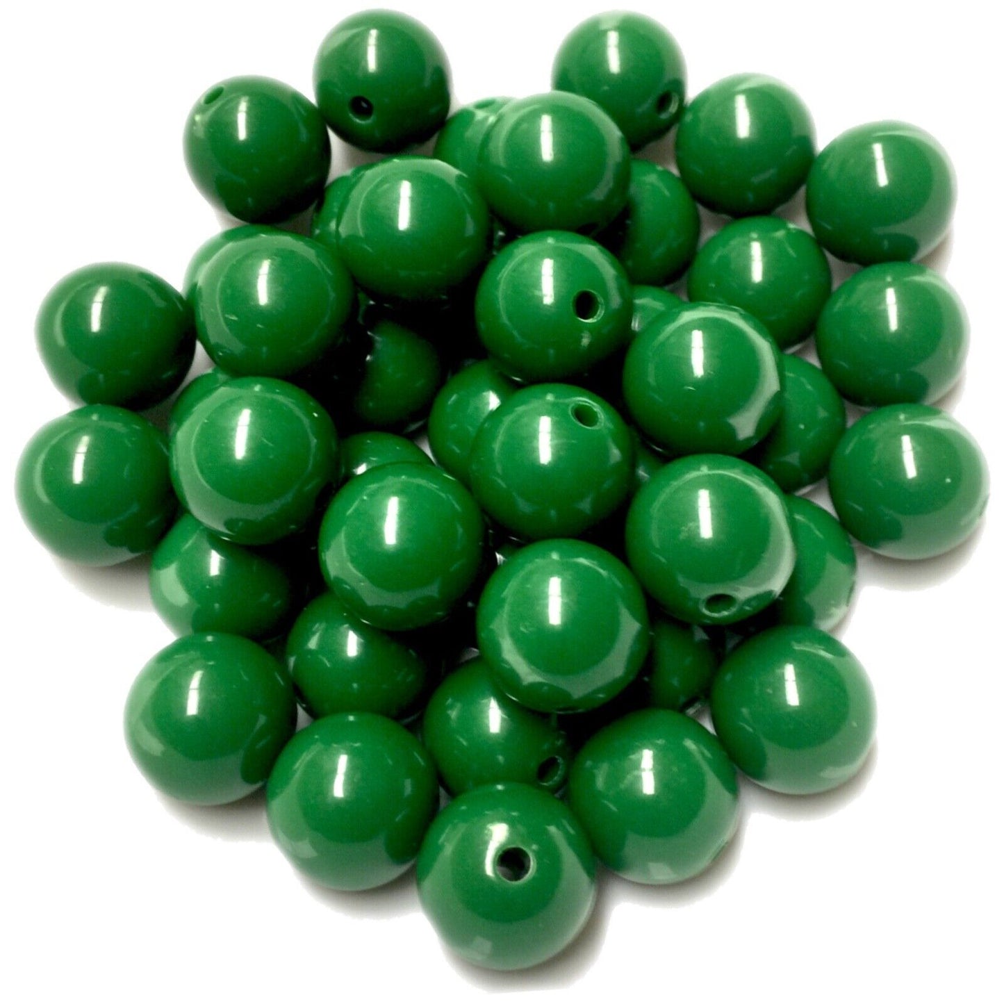 12x Solid Chunky Large 16mm GumBall Candy Bubble Gum Acrylic Beads