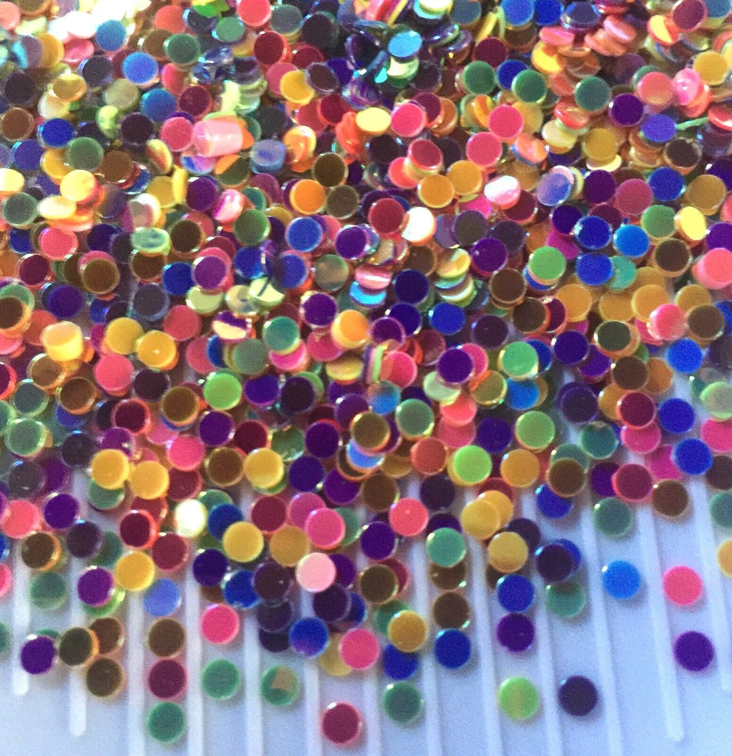 10g Multi Style Multicolour Tiny Sequins for Shaker Cards Making & Other Crafts