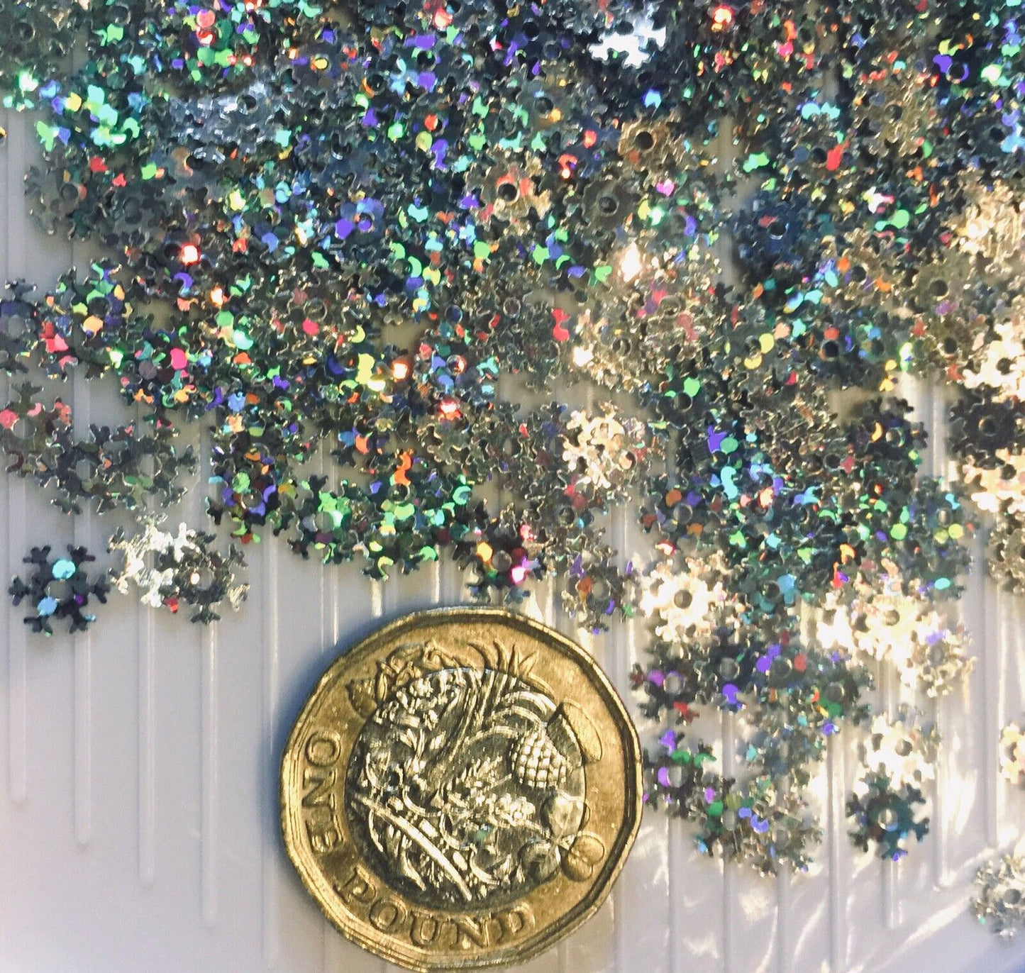 10g Multi Style Multicolour Tiny Sequins for Shaker Cards Making & Other Crafts