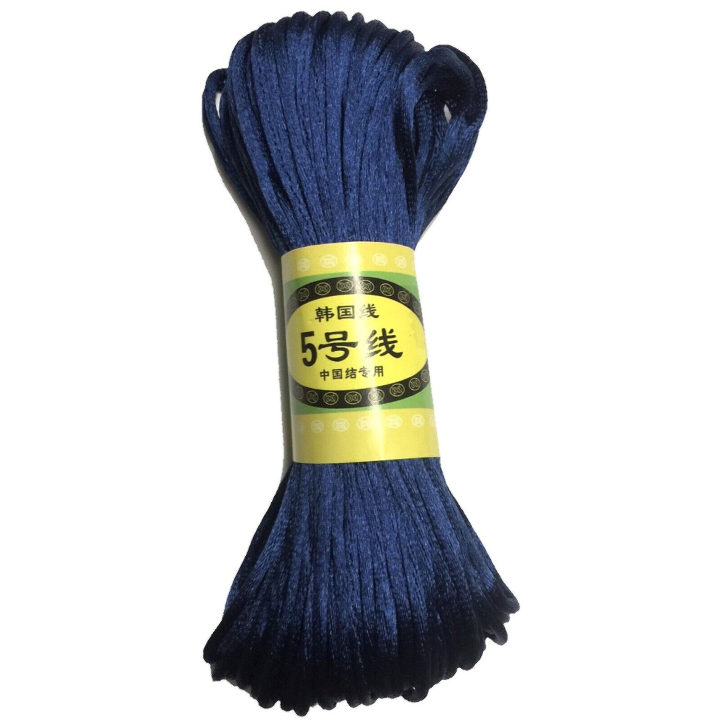 20x Yards Macrame 2.5mm Shamballa Polyester Satin Rattail Cord