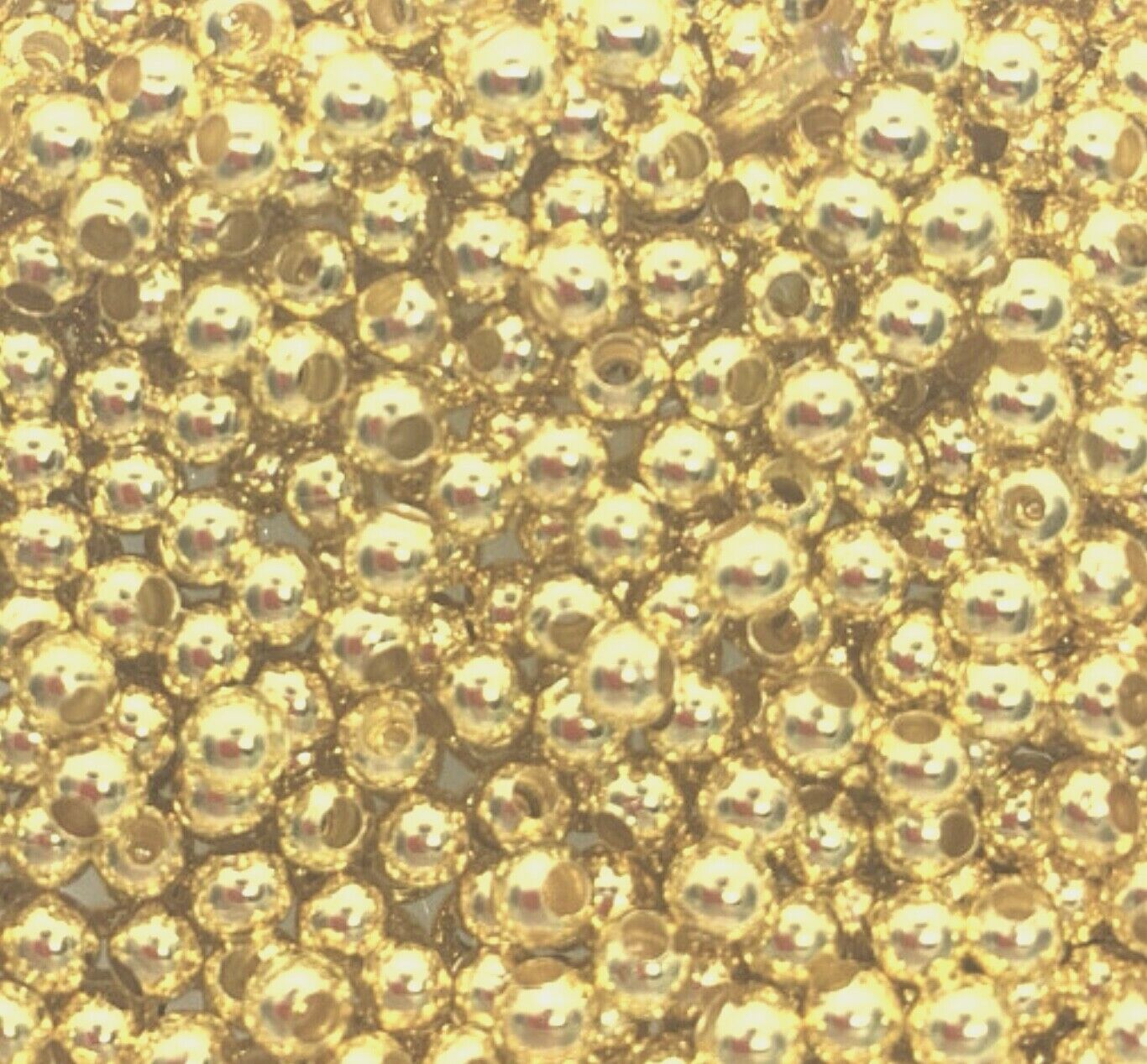 1000x Tiny 3mm Acrylic Faux Pearl Beads for Jewellery Making - Pick Your Colour