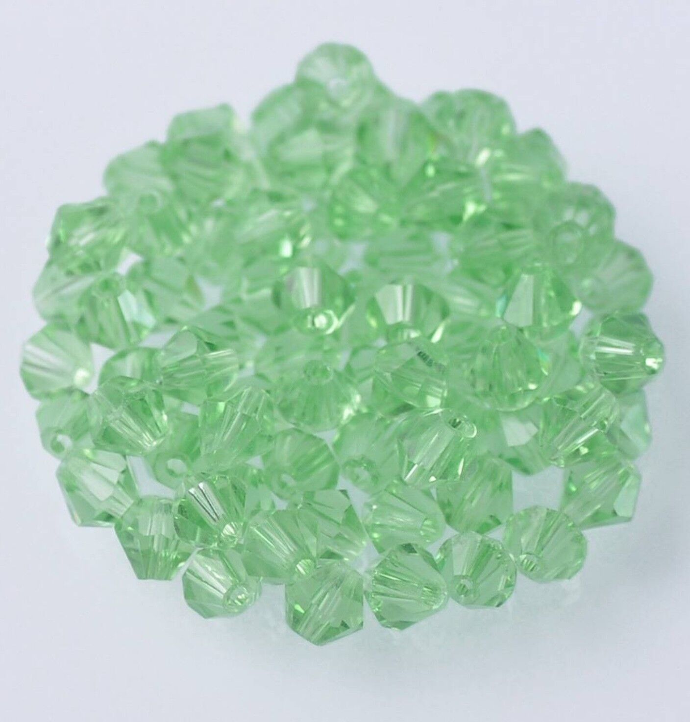 200x Bicone Crystal 4mm Beads RMAA - Choose Your Colour