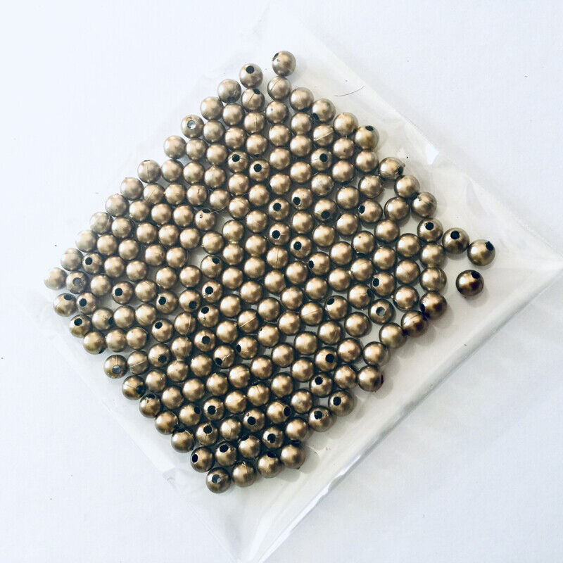 200x Acrylic 6mm Faux Pearl Beads - Choose Your Colour