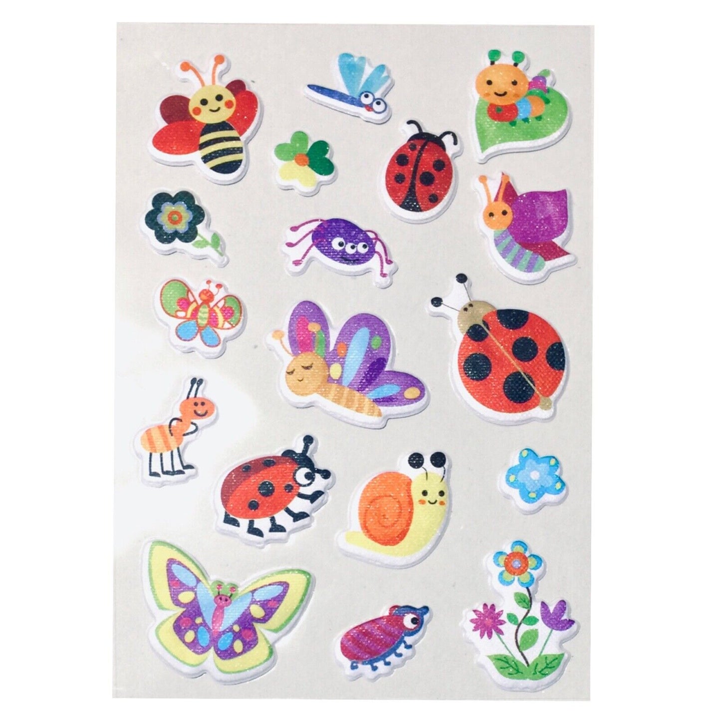 1x Sheet Multi Design 21x15cm 3D Puffy Sticker - Choose Your Design