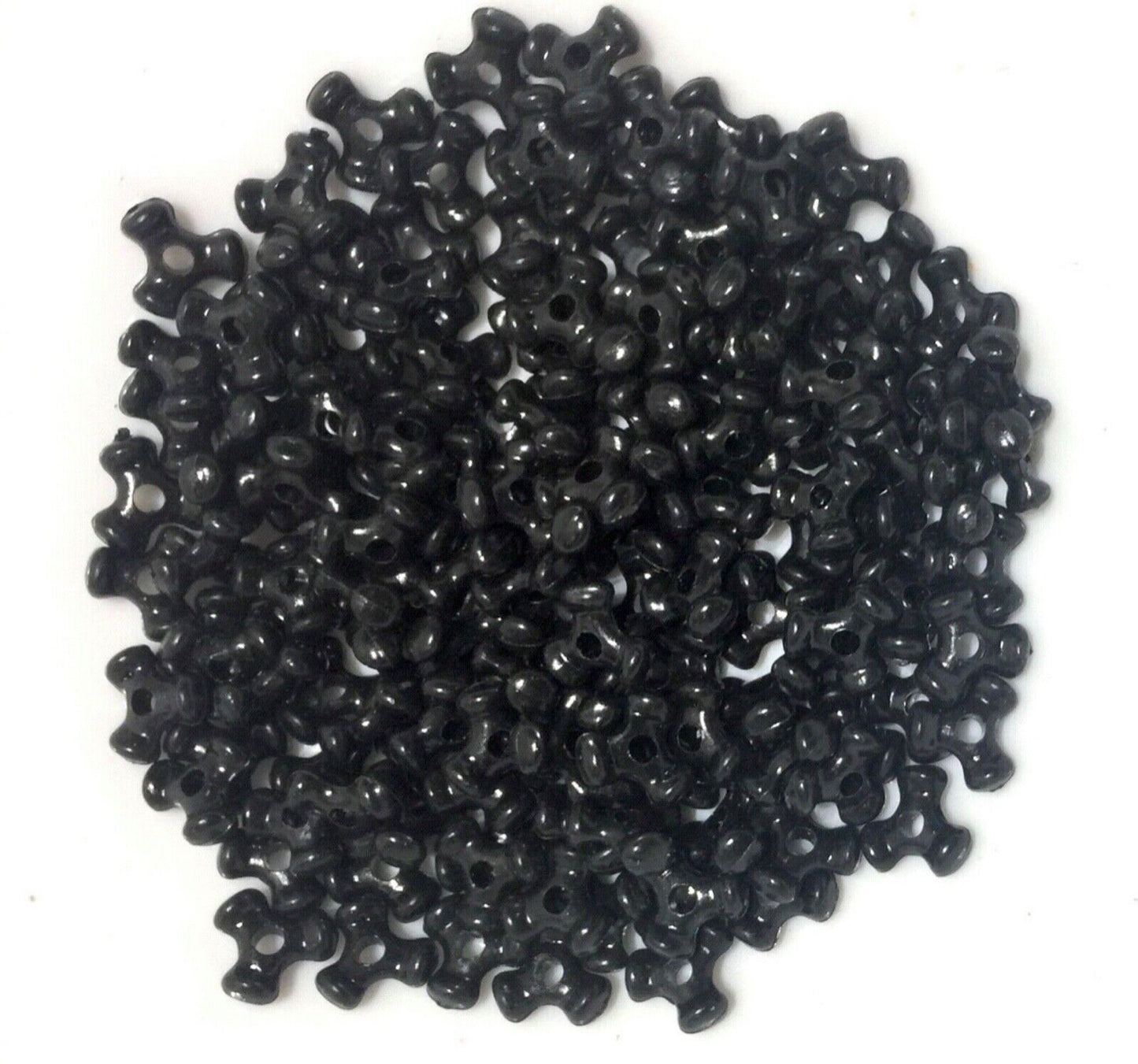 200x Mix Coloured 10MM Tri Beads - Pick Your Colour