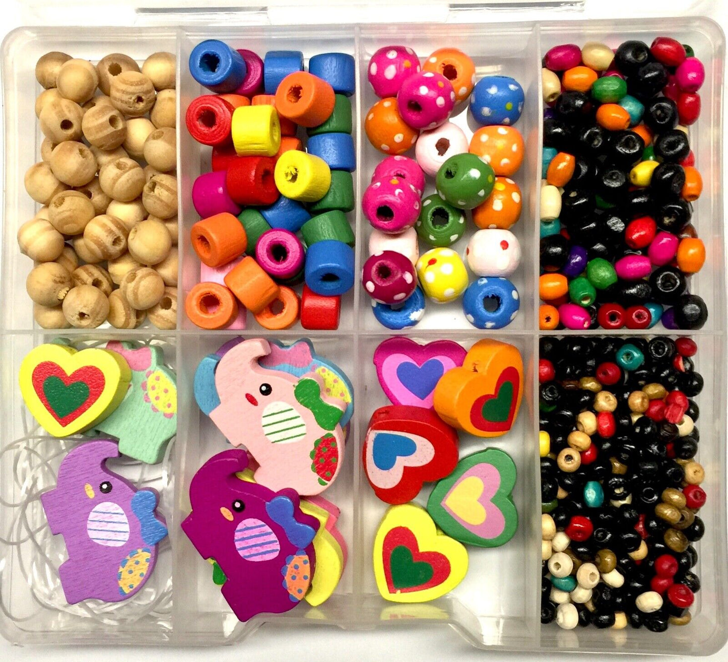 Wooden Beads DIY Jewellery Making Kit - Choose Your Charms