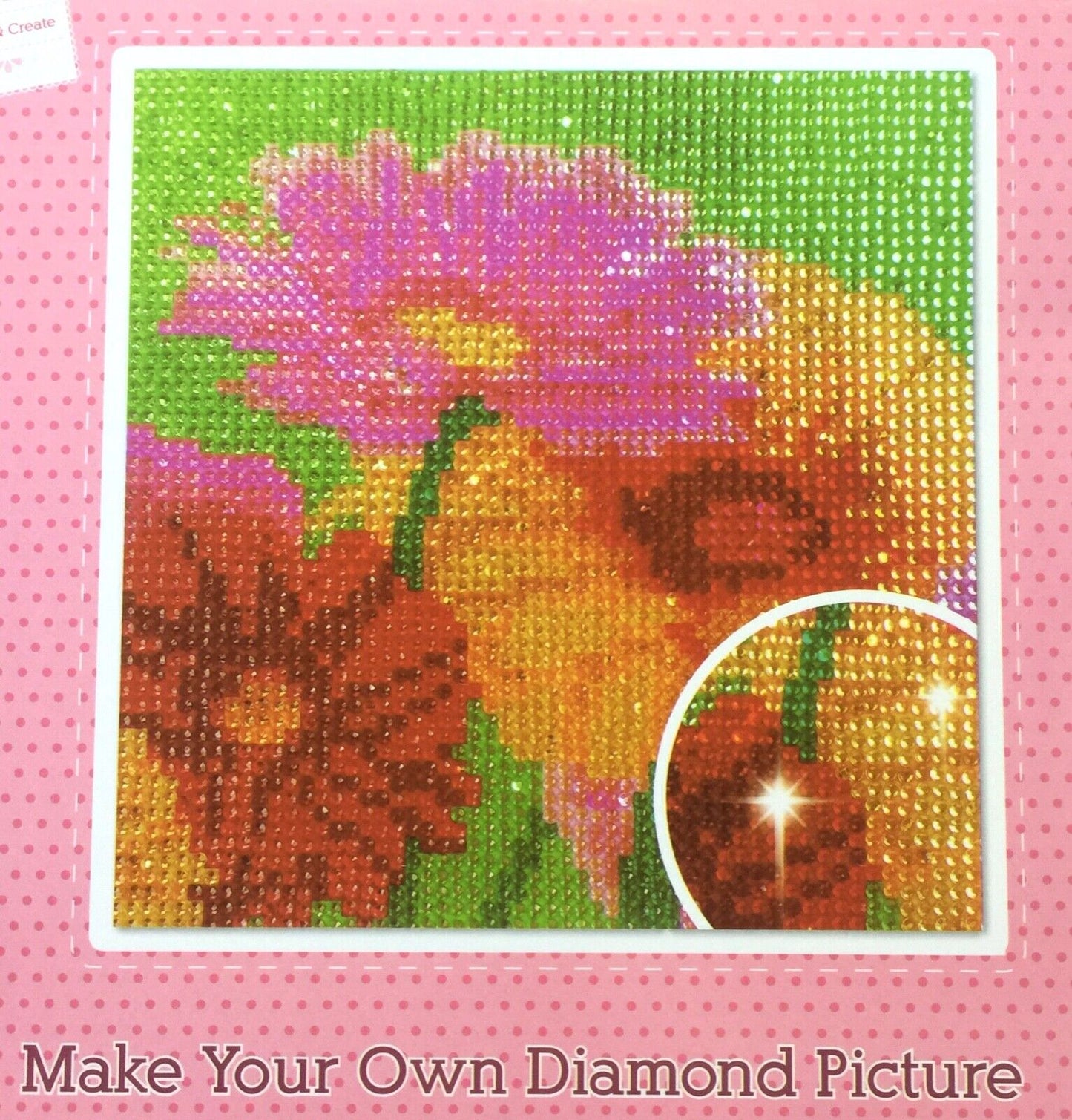 Crystal Creation Resin Diamond Art Embroidery DIY Box Kit