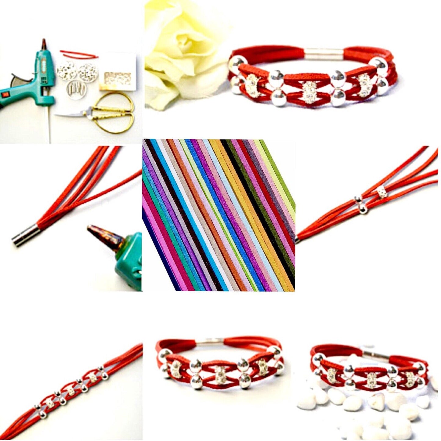 5 mtrs Faux Suede Cord 3.0x1.5mm for Jewellery Craft Making
