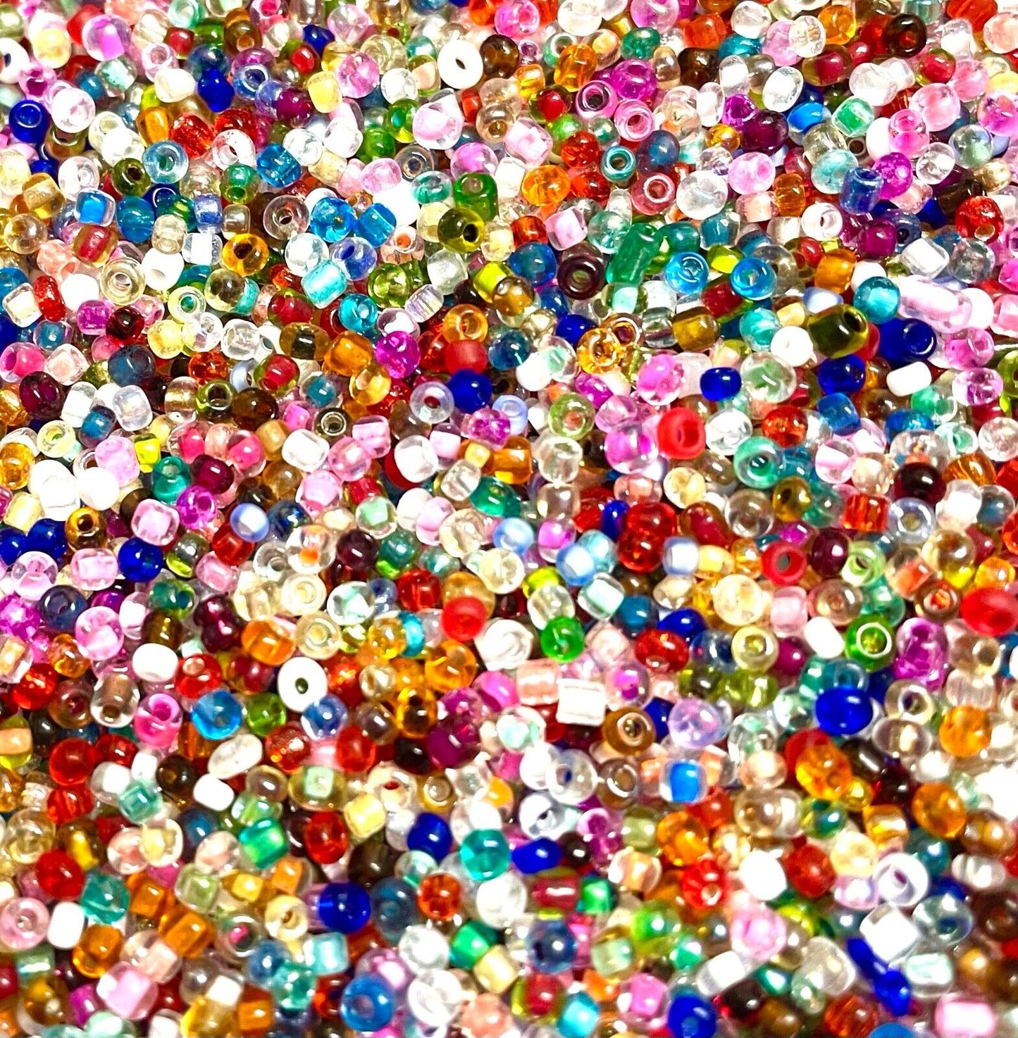 Over 3000pcs Colour Hues 2mm-2.5mm Glass Seed Beads - Pick your Colour