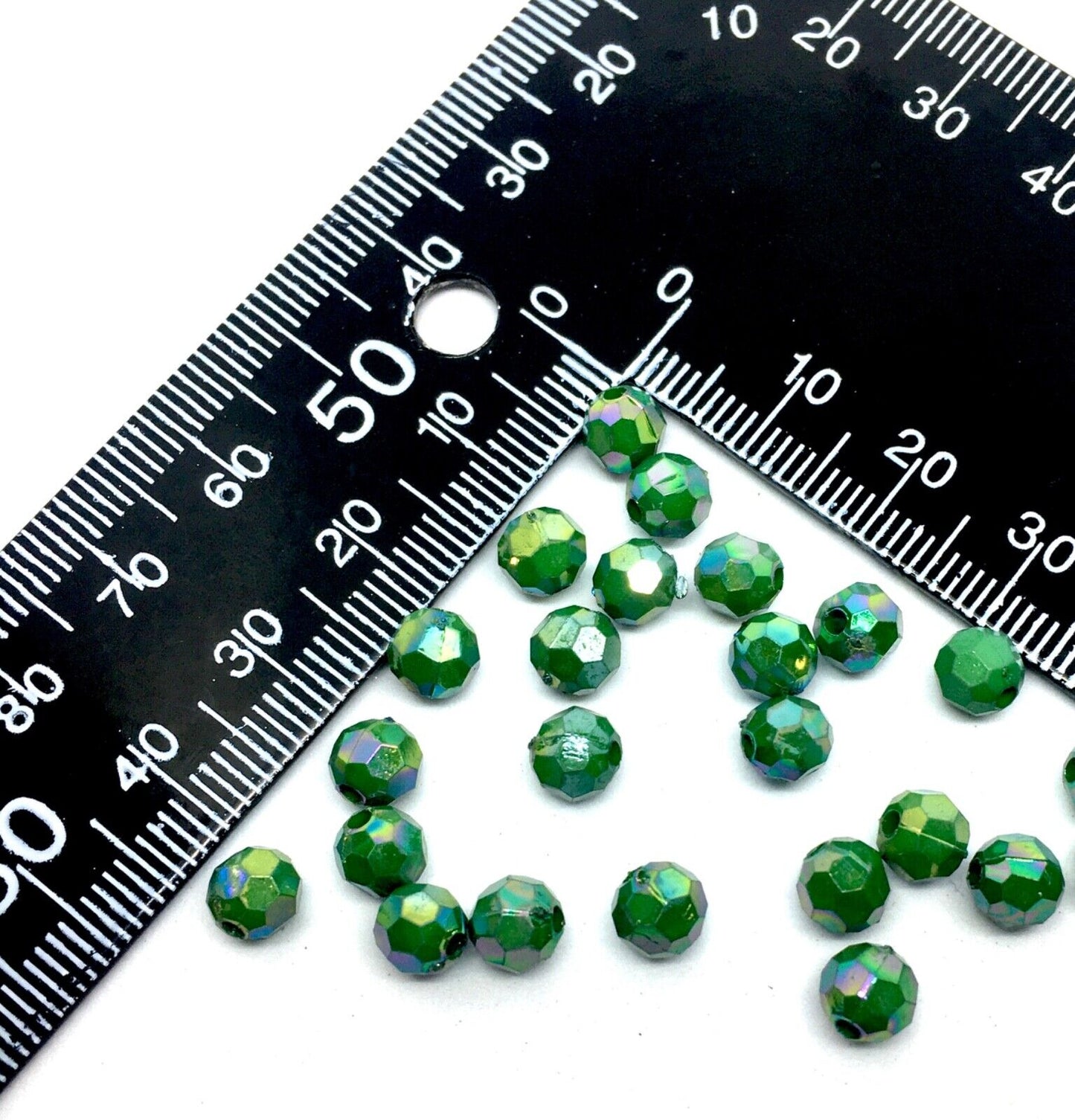 150x Antique Tibetan Style 5/6mm Acrylic Spacer Beads - Choose Your Design