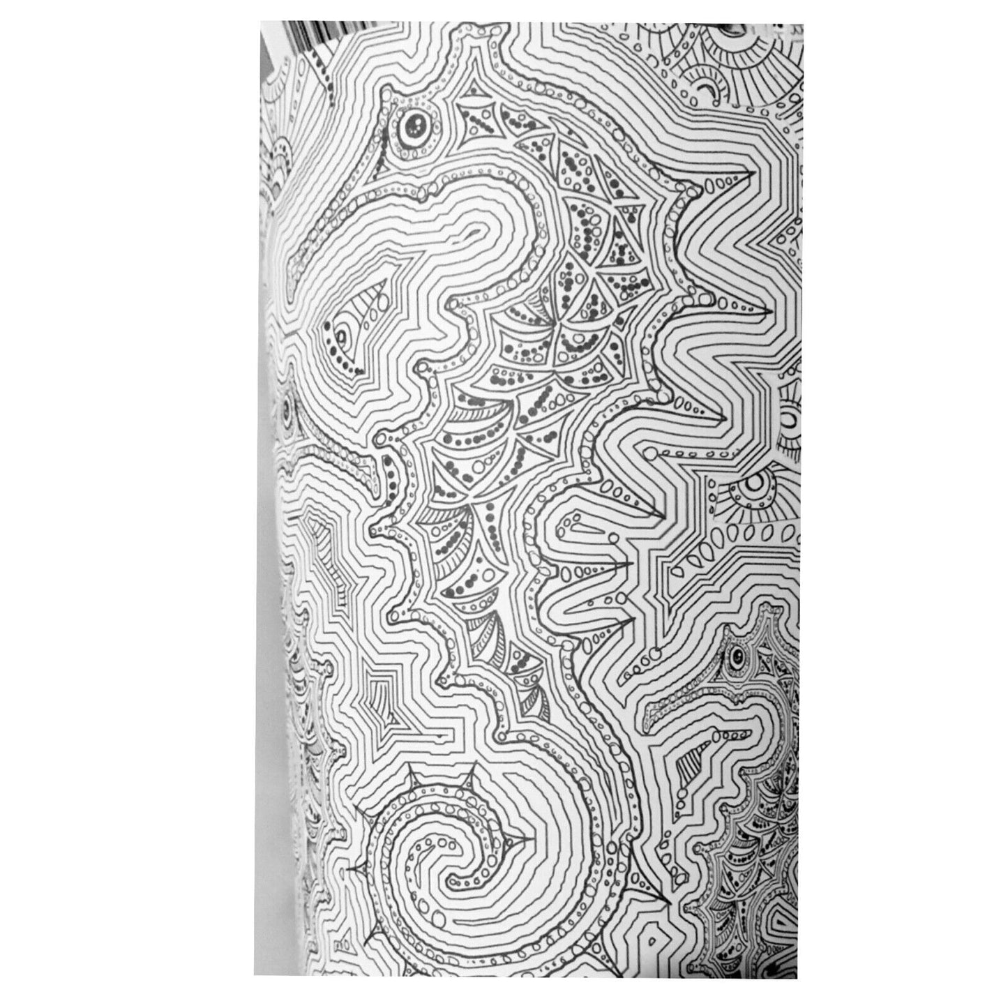The Art of Colouring Relax & Create by Jo Joof -32 pages of Colouring for Adults