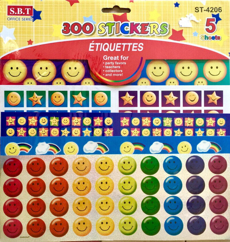 300x Stickers - 2 Design to Choose