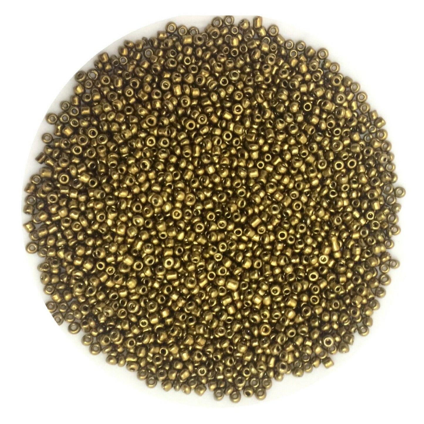 3000+ Glass 2mm Seed Beads Opaque - Pick your Colour