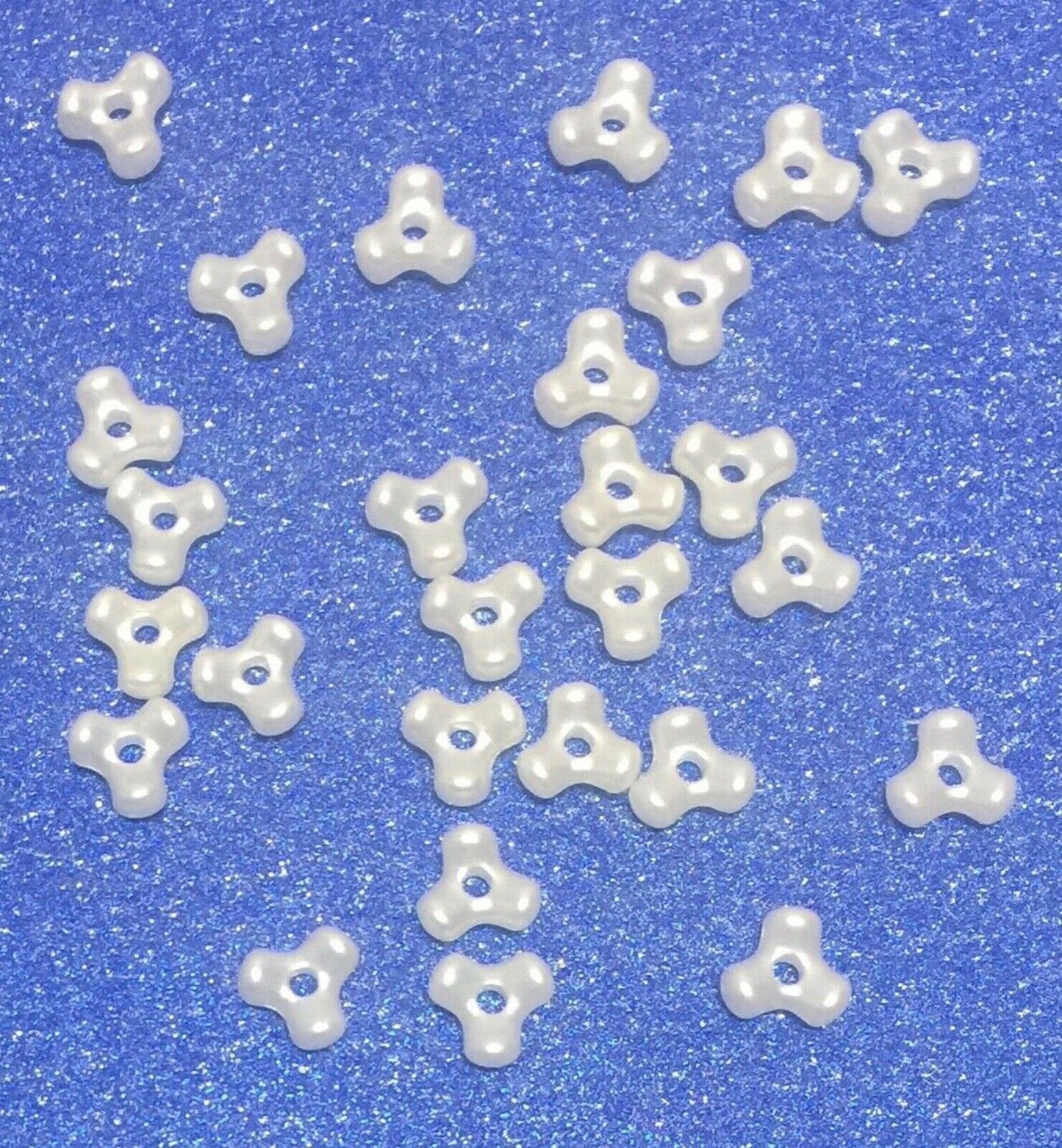 200x Mix Coloured 10MM Tri Beads - Pick Your Colour