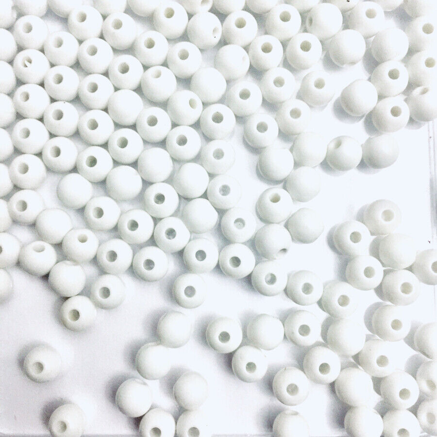 200x Mix Coloured 6mm Spacer Beads - Pick Your Style