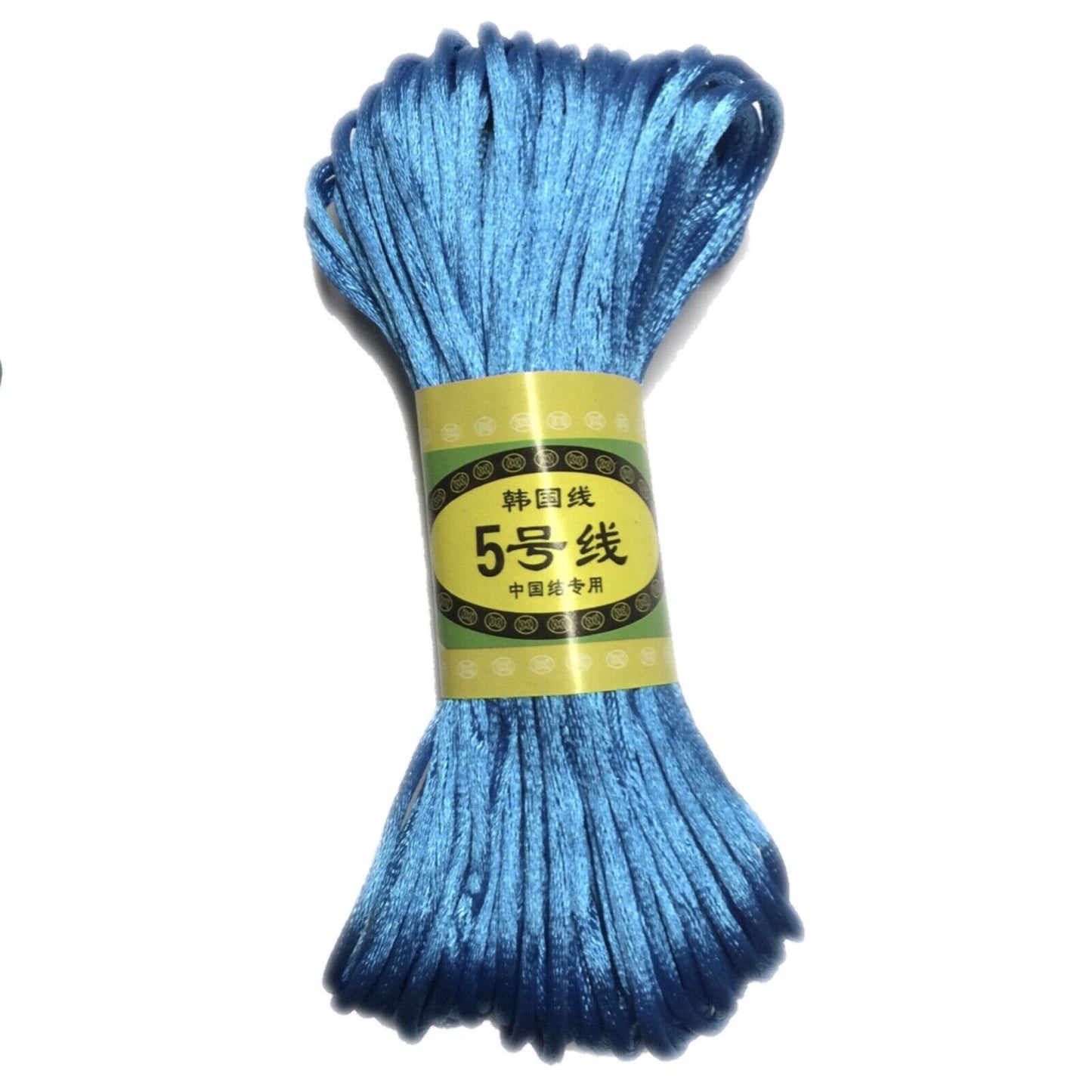 20x Yards Macrame 2.5mm Shamballa Polyester Satin Rattail Cord