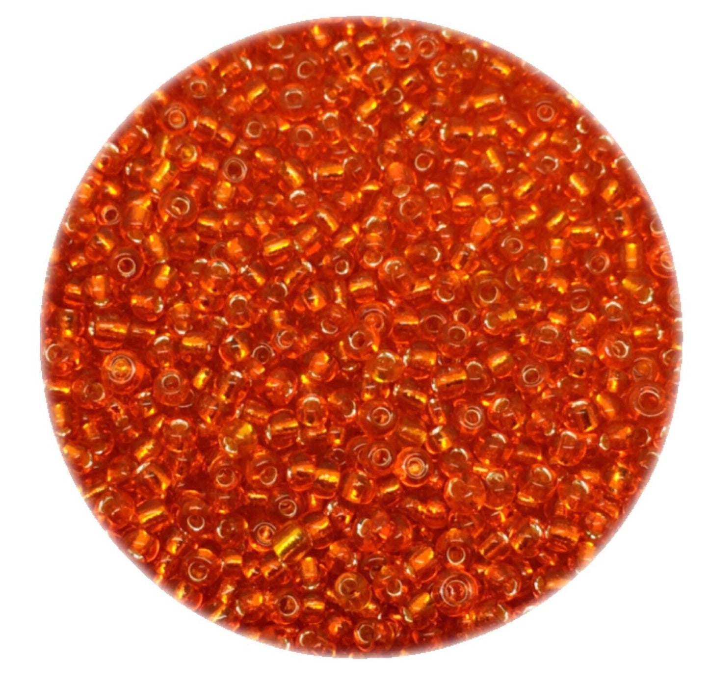 3000+ Glass 2mm Seed Beads Silver Lined - Pick your Colour
