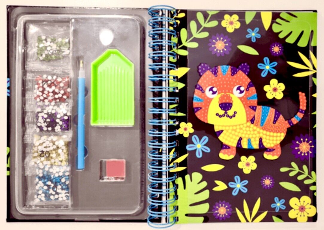 I Love Crystal Resin Diamond Art Embroidery DIY Box Kit for Kids