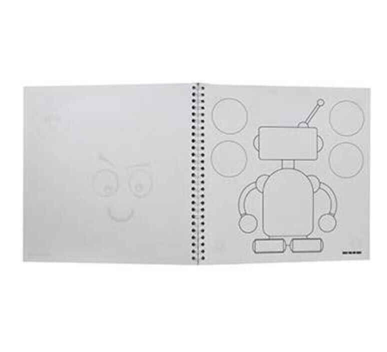 Scratch and Scribble Creativity Pack Set - Pick Your Colour