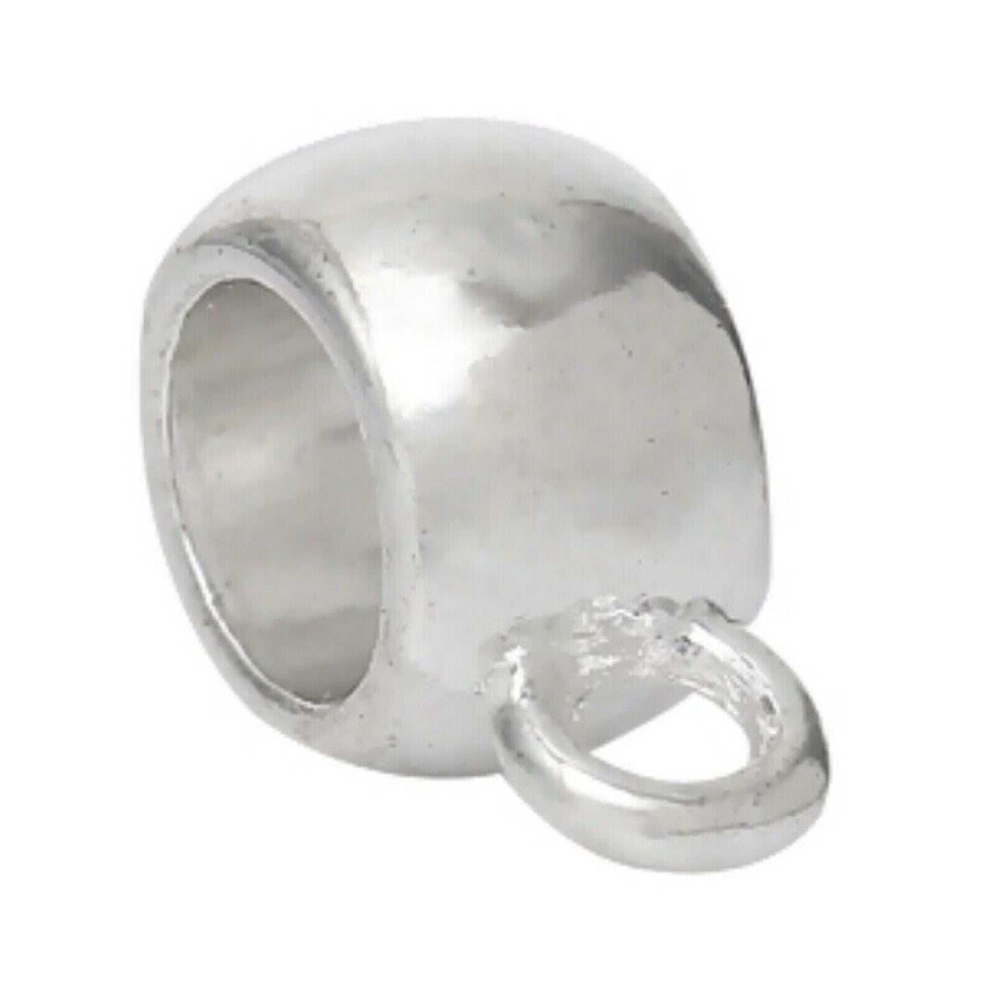 10x Mix Style Acrylic & Resin, Polymer Clay or Glass European Large Hole Bead