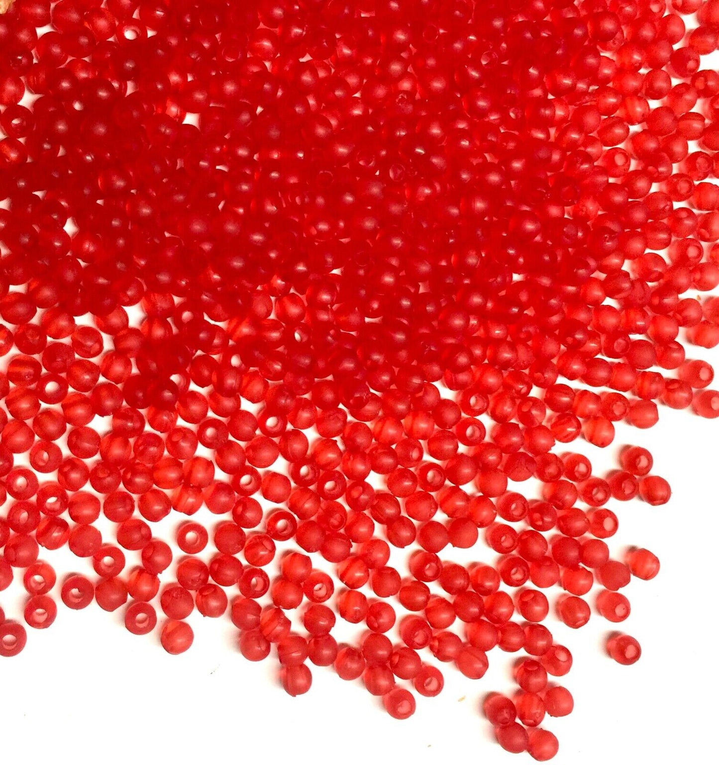 1000x Tiny 3mm Acrylic Faux Pearl Beads for Jewellery Making - Pick Your Colour