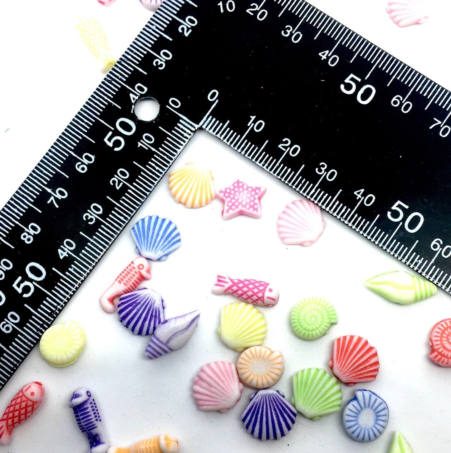 100 pcs Cute Creatures and Creations Spacer Beads - Pick Your Style