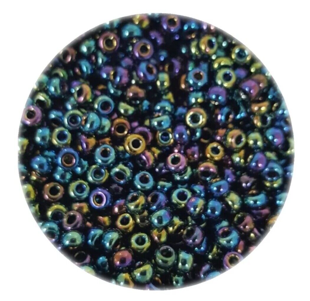 3000+ Glass 2mm Seed Beads Opaque - Pick your Colour