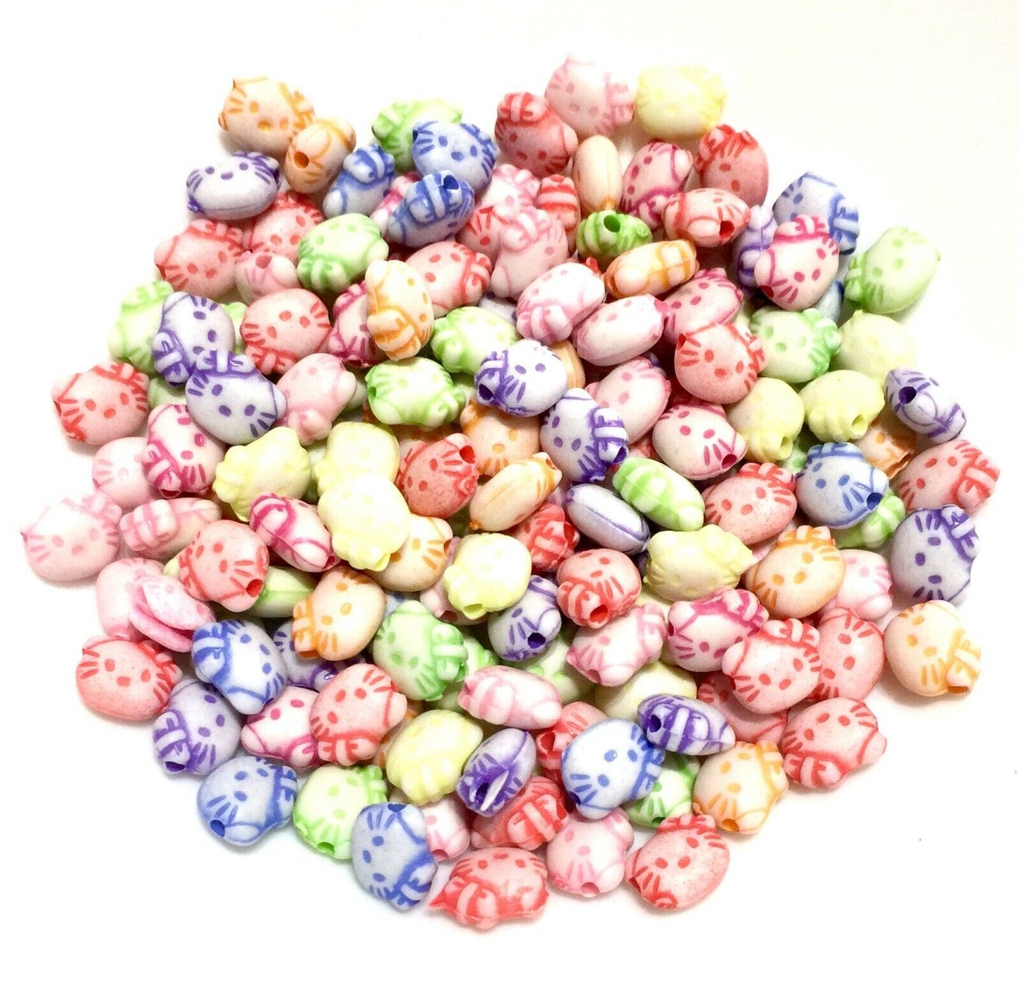100 pcs Cute Creatures and Creations Spacer Beads - Pick Your Style