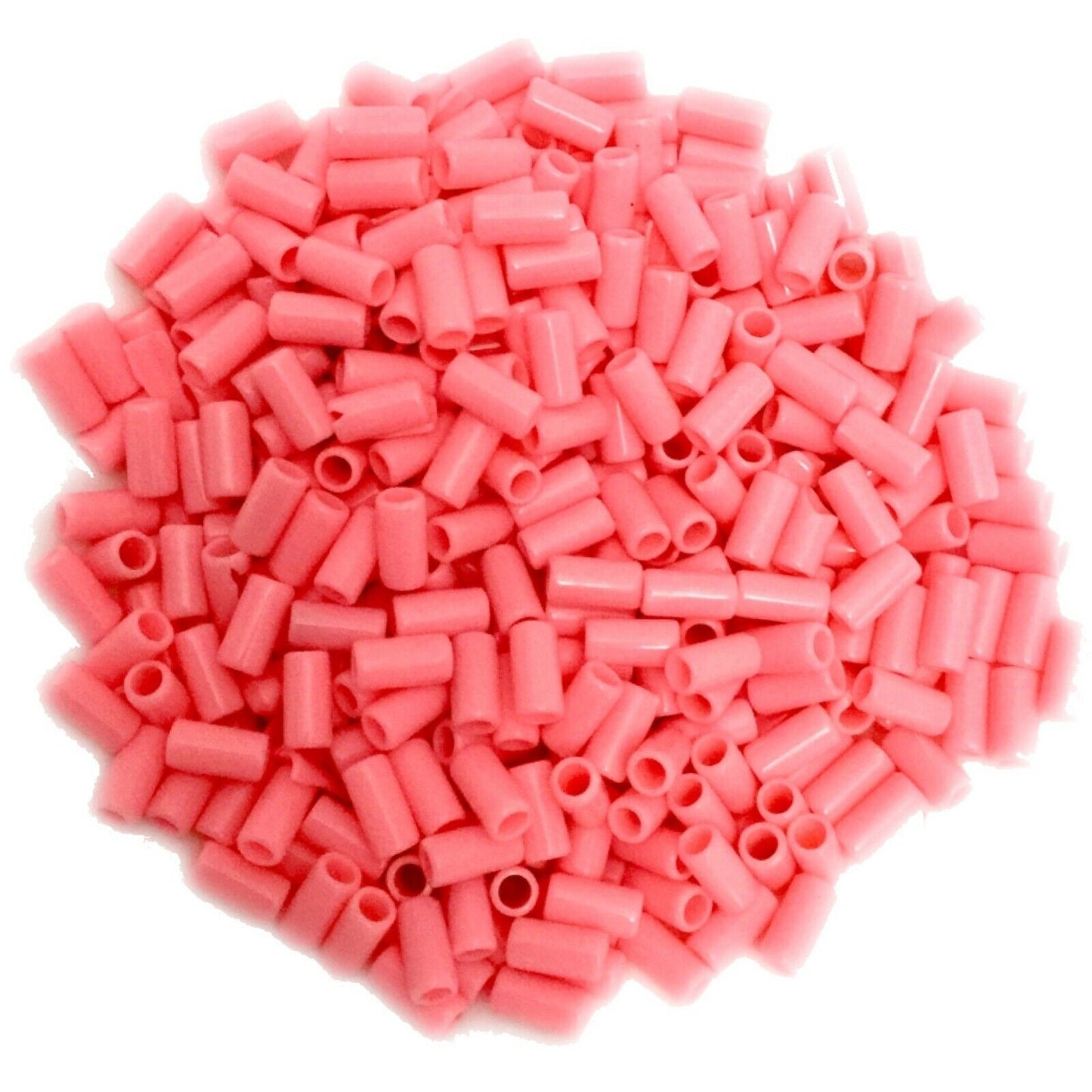 200x Acrylic Barrel Tube Beads 9mmx4mmm - Choose Your Colour