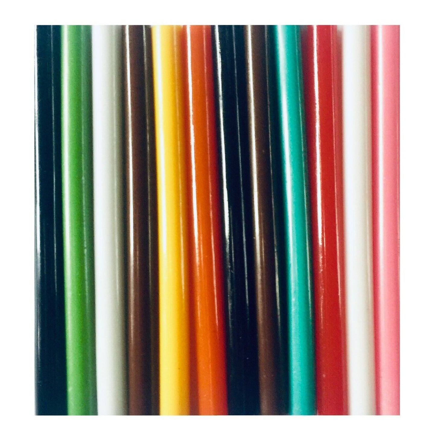 12x /10x Multi Coloured 10cm Glue Stick for Crafts
