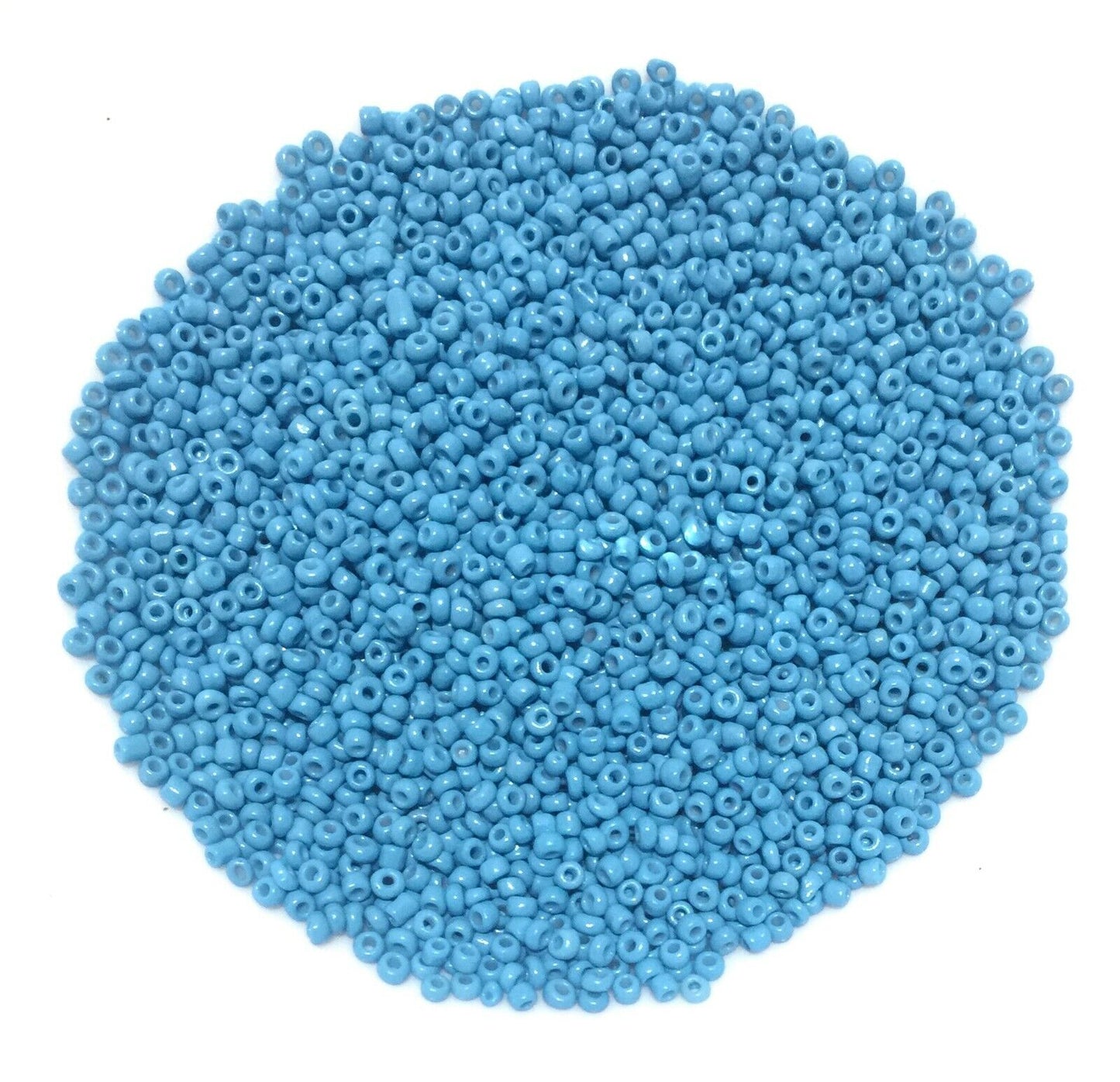 3000+ Glass 2mm Seed Beads Opaque - Pick your Colour