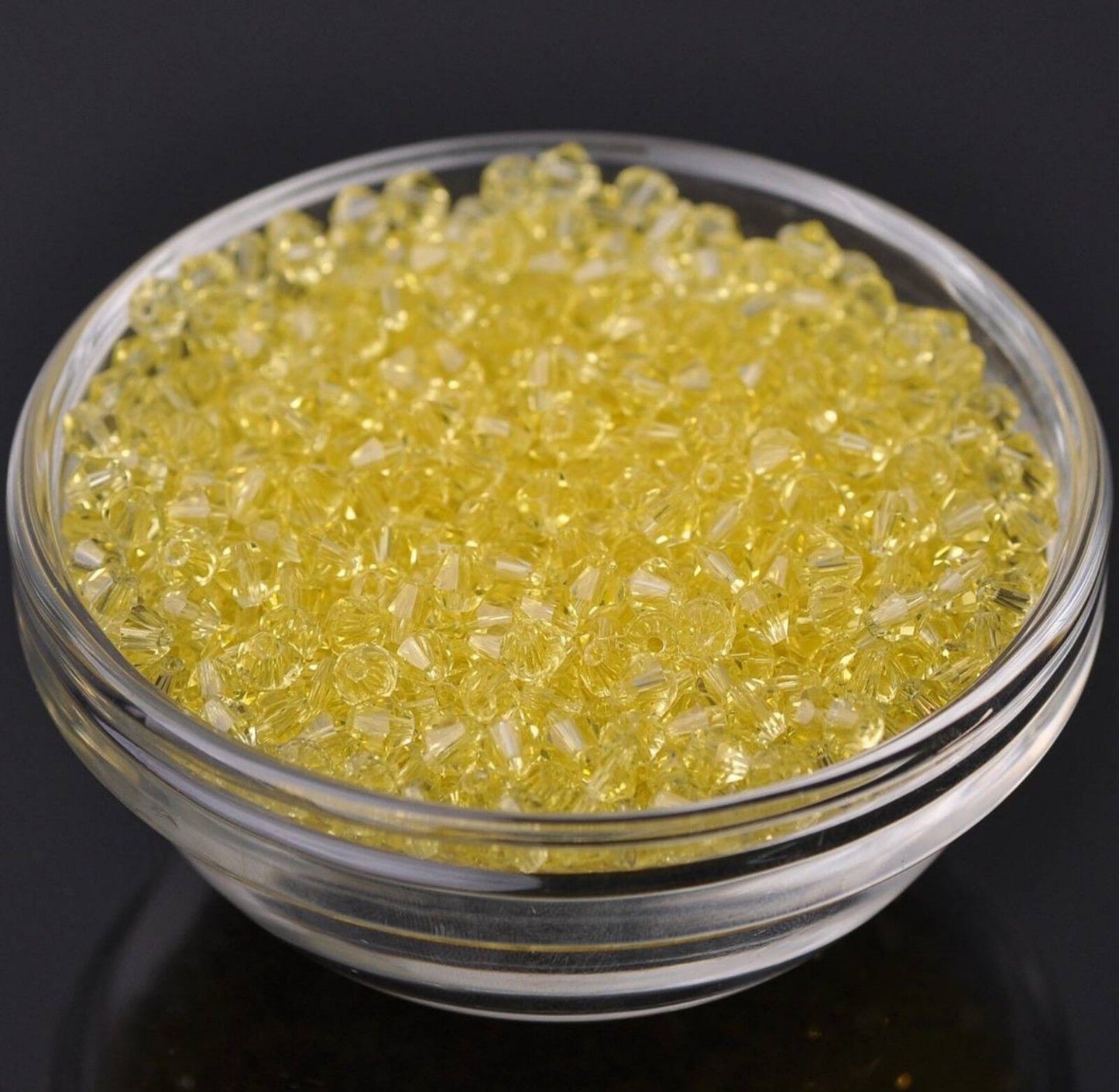 200x Bicone Crystal 4mm Beads RMAA - Choose Your Colour