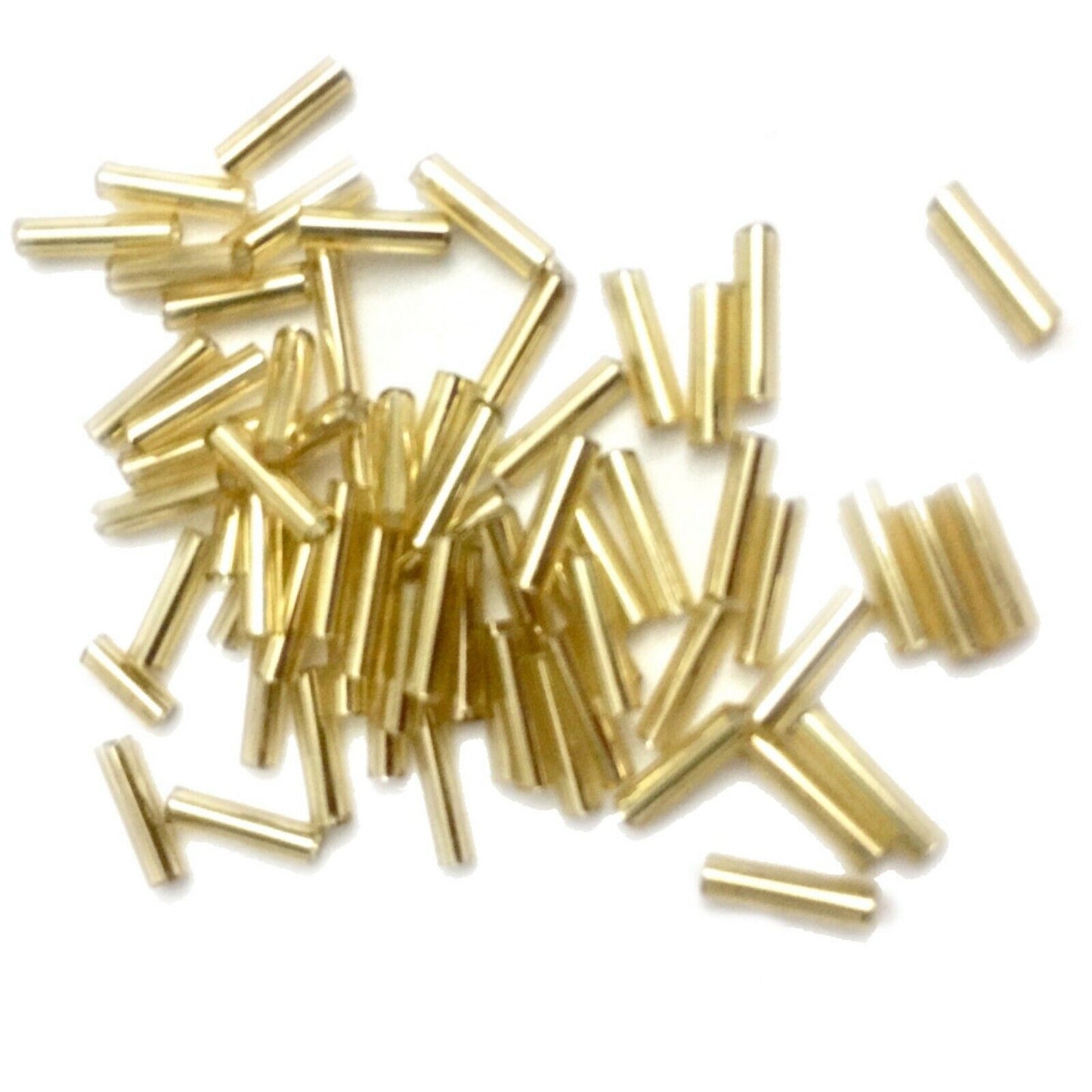 1100+ Bugle Glass 6.5-7.5mm Tube Seed Beads - Choose Your Colour