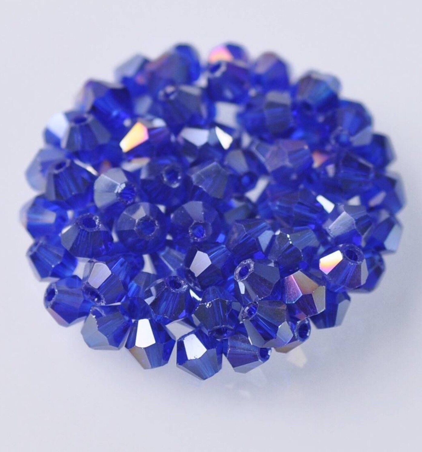 200x Bicone Crystal 4mm Beads RMAA - Choose Your Colour