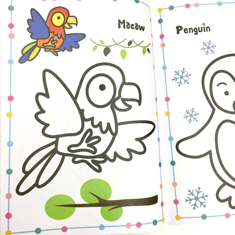 Kids Foil Colouring Book - 2 Cover Theme to Choose