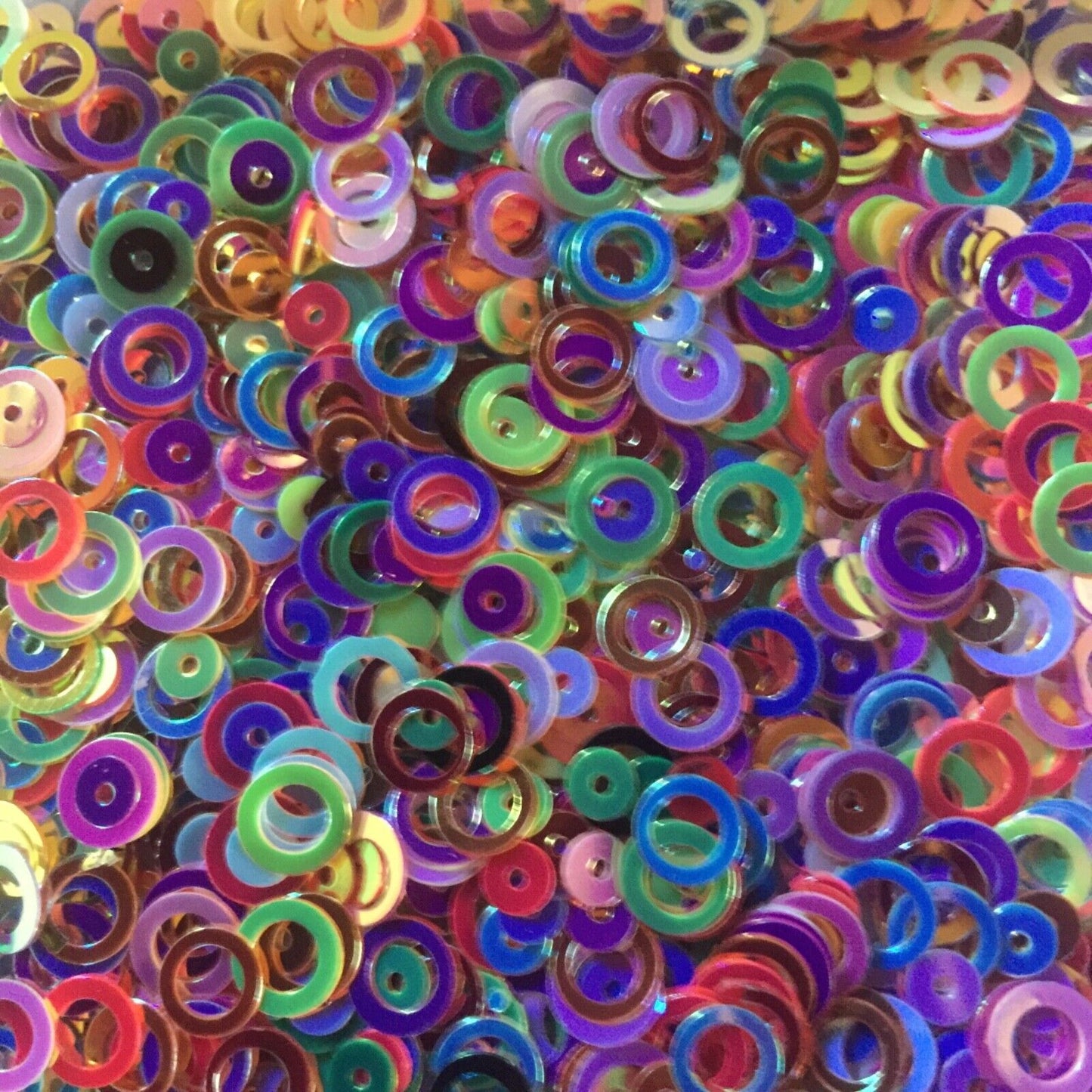 10g Multi Style Multicolour Tiny Sequins for Shaker Cards Making & Other Crafts