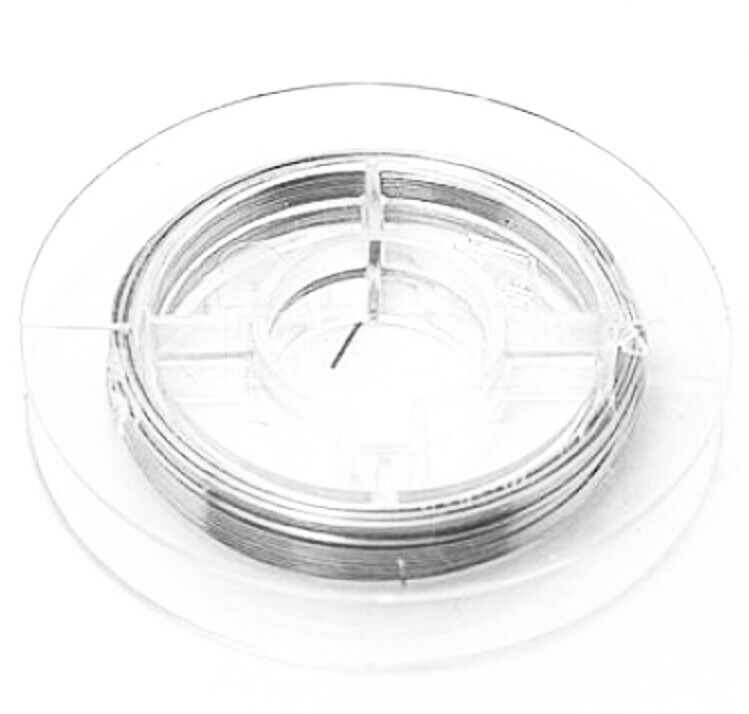 10x Yards 0.4mm Metallic Craft Wire for Jewellery Making - Choose Your Colour