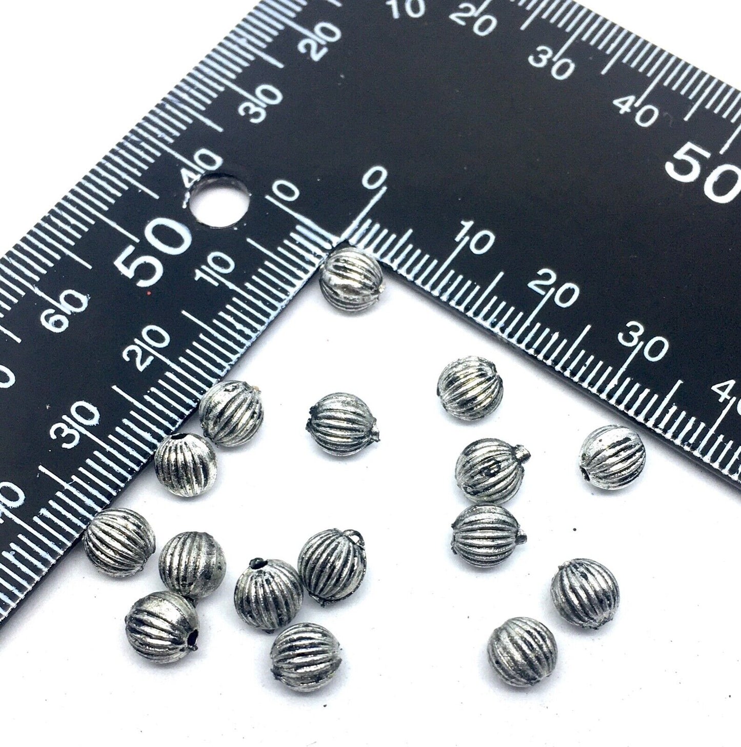 150x Antique Tibetan Style 5/6mm Acrylic Spacer Beads - Choose Your Design