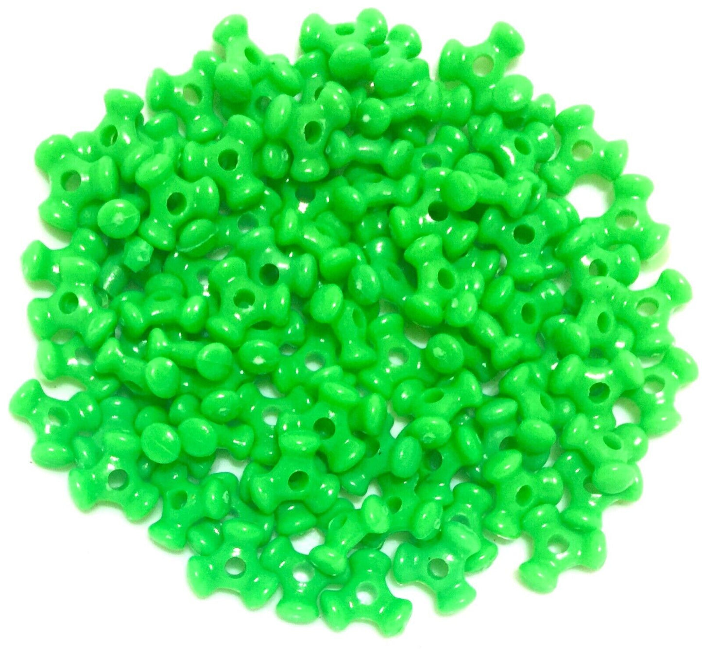 200x Mix Colour 10mm Tri-Beads for Jewellery Craft Making - Choose Your Colour