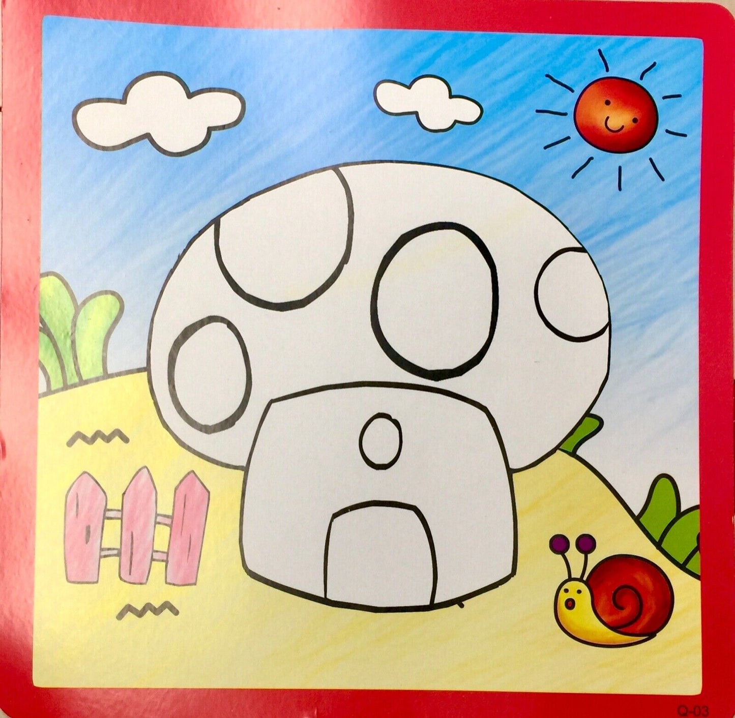 1x Fun Rafia Paper Mosaic Picture Craft Kit - 5x Design to Choose