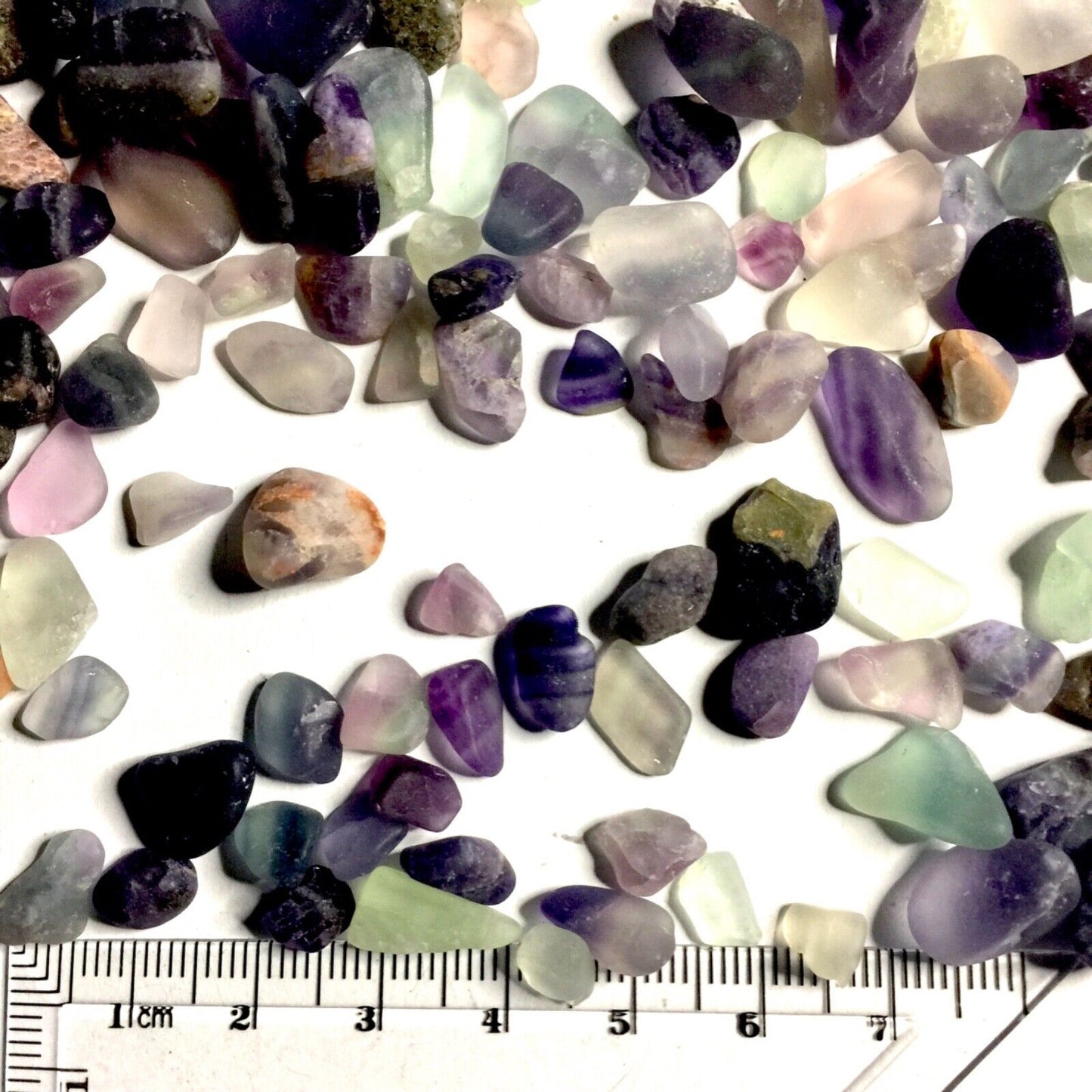 40g Natural Stone Gemstone Crystal 4mm-20mm Chips Nuggets No Holes