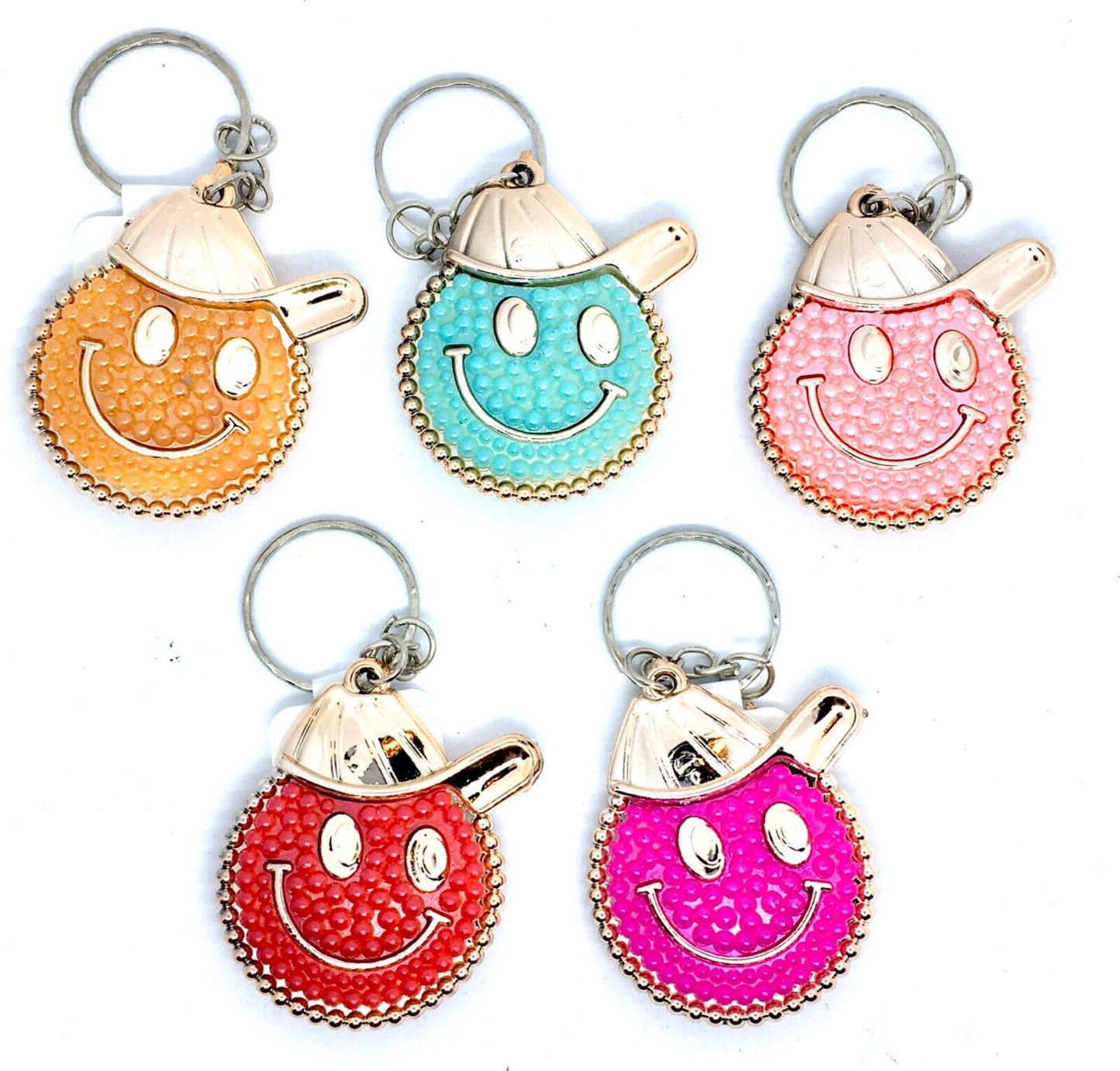 1x Fancy Keyring - Pick Your Design (Smiling, Umbrella, Mouse, Monkey or Penguin)