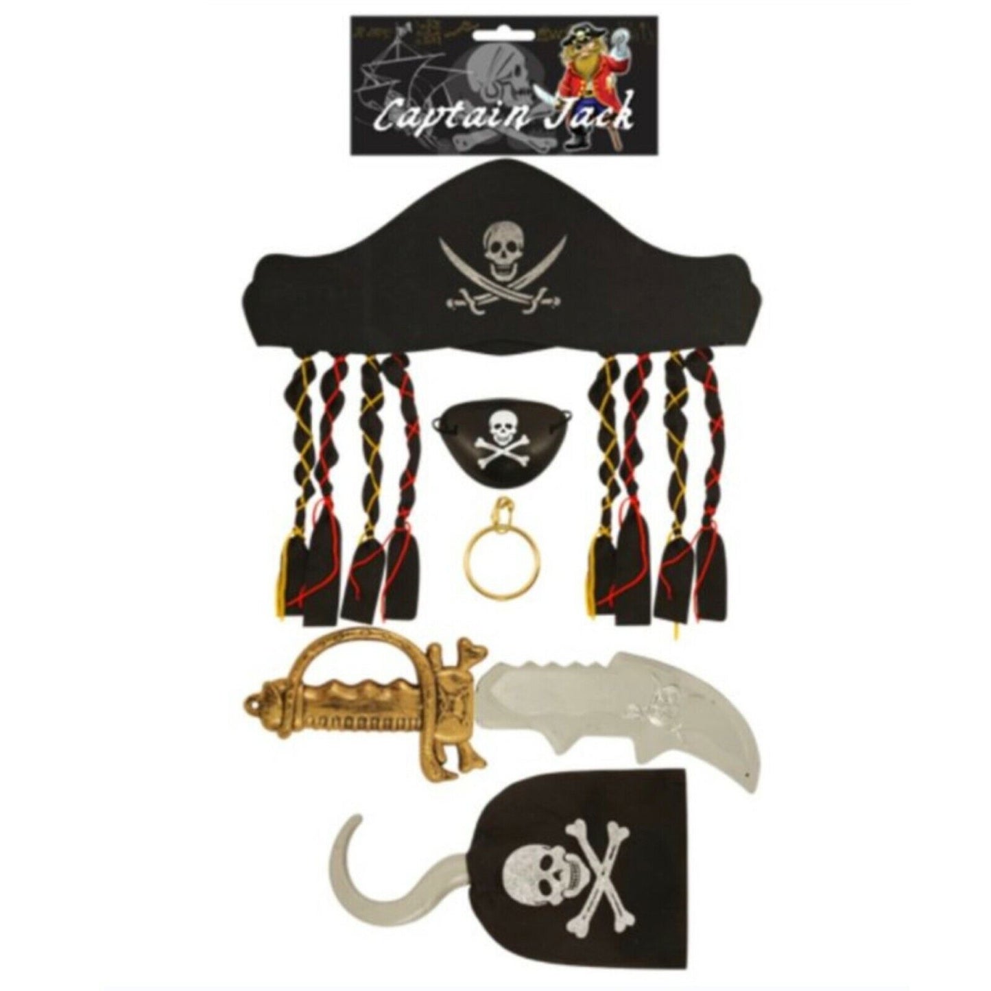 Henbrandt Pirate Costume Accessory Set